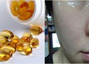 Đắp mặt nạ với vitamin E giúp cho da mịn màng như da em bé