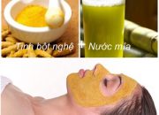 Sử dụng nước mía đắp mặt bạn sẽ có làn da căng bóng như đi Spa