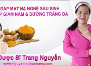 Cách làm mặt nạ nghệ mật ong và trứng gà dưỡng da sau khi sinh